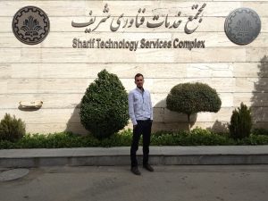 امیر عباس وصالی در دانشگاه صنعتی شریف