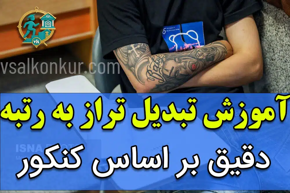 آموزش تبدیل تراز به رتبه بر اساس کنکور